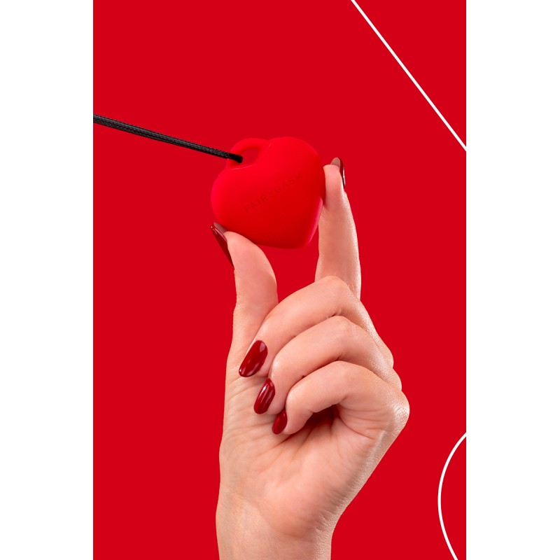 Stimulateur pendentif PleasureStone rouge - FairyGasm